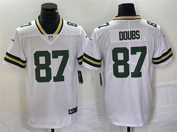 Men & Women & Youth Green Bay Packers #87 Romeo Doubs White Vapor Untouchable Limited Stitched Jersey,We sell and wholesale Men & Women & Youth Green Bay Packers #87 Romeo Doubs White Vapor Untouchable Limited Stitched Jersey on line form chian!